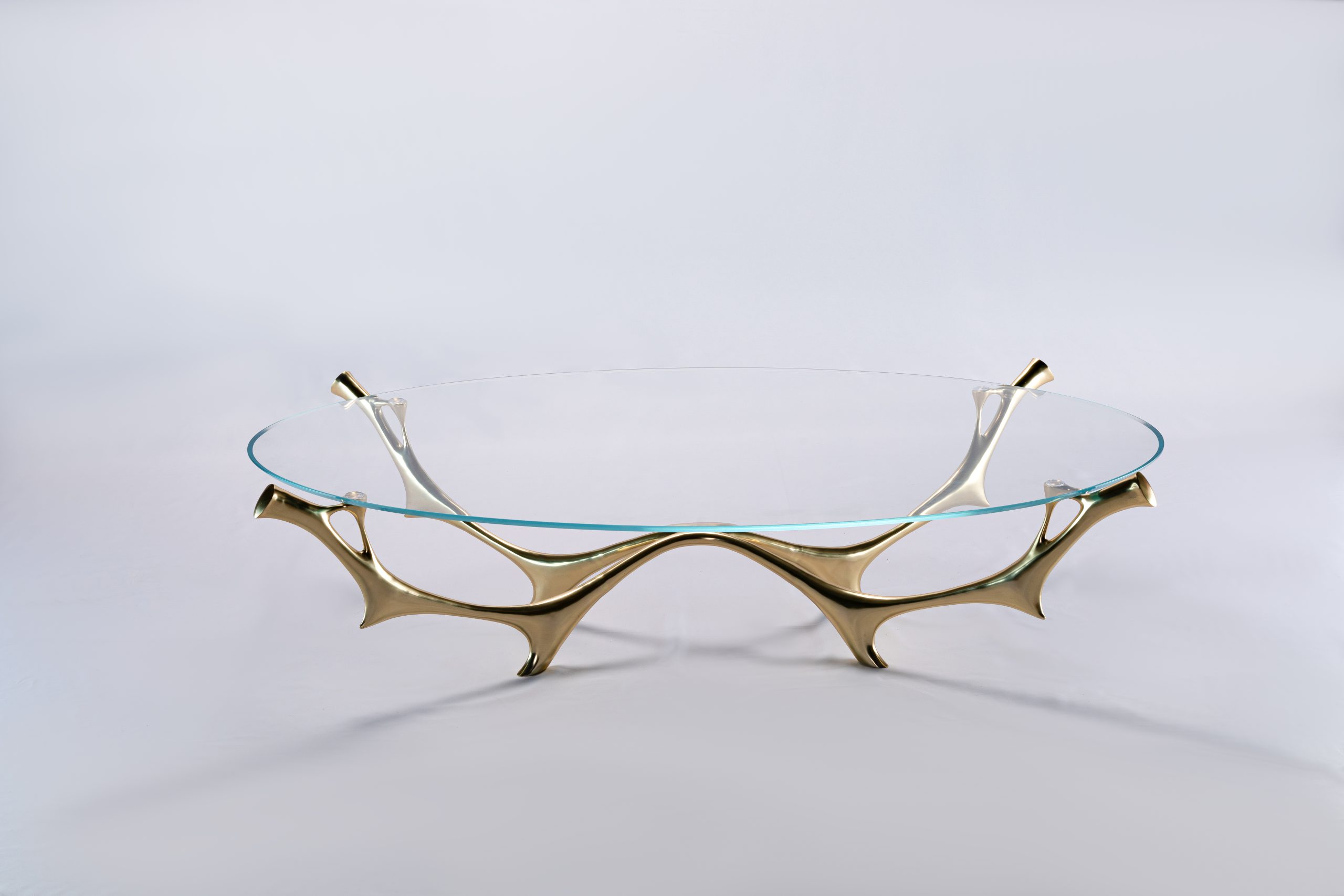 Lunar Minimalism Bronze Desk