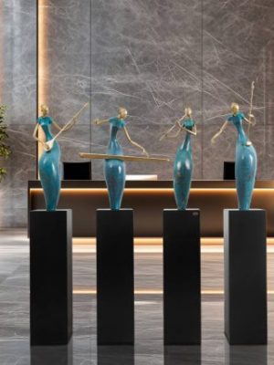 traditional chinese women sculpture