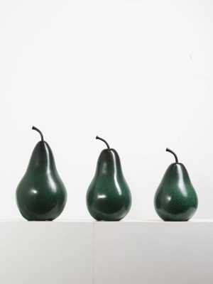 bronze&green pear