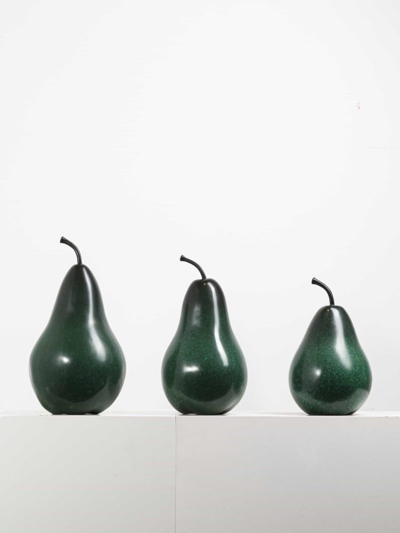 bronze&green pear