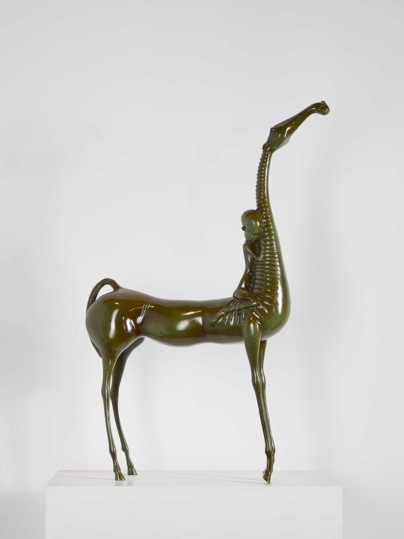 abstract horse and human 2