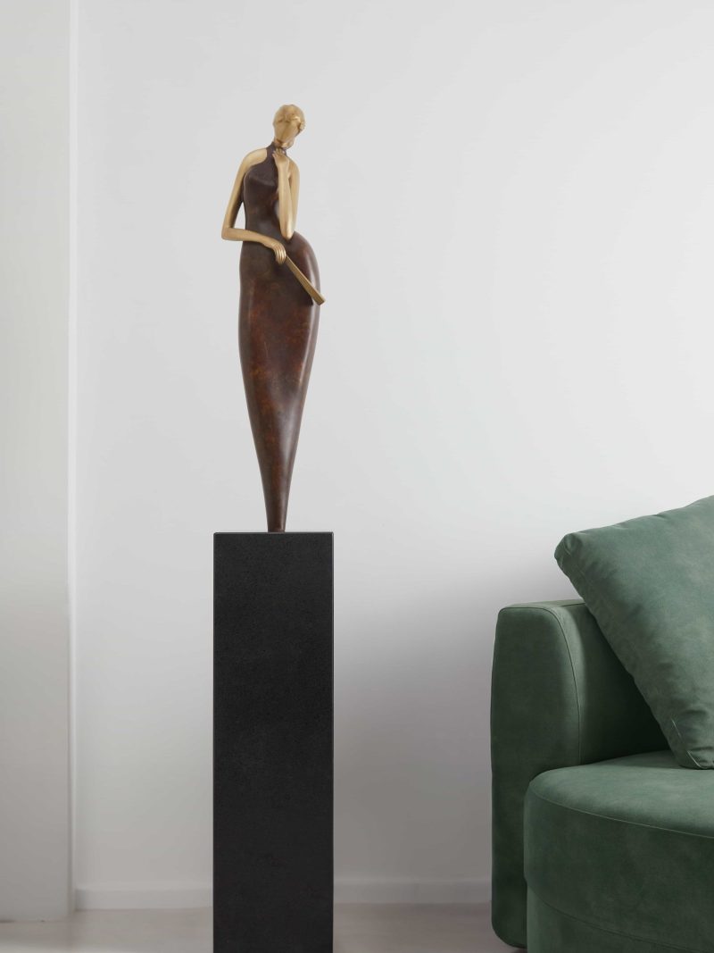 Standing Lady with Fan