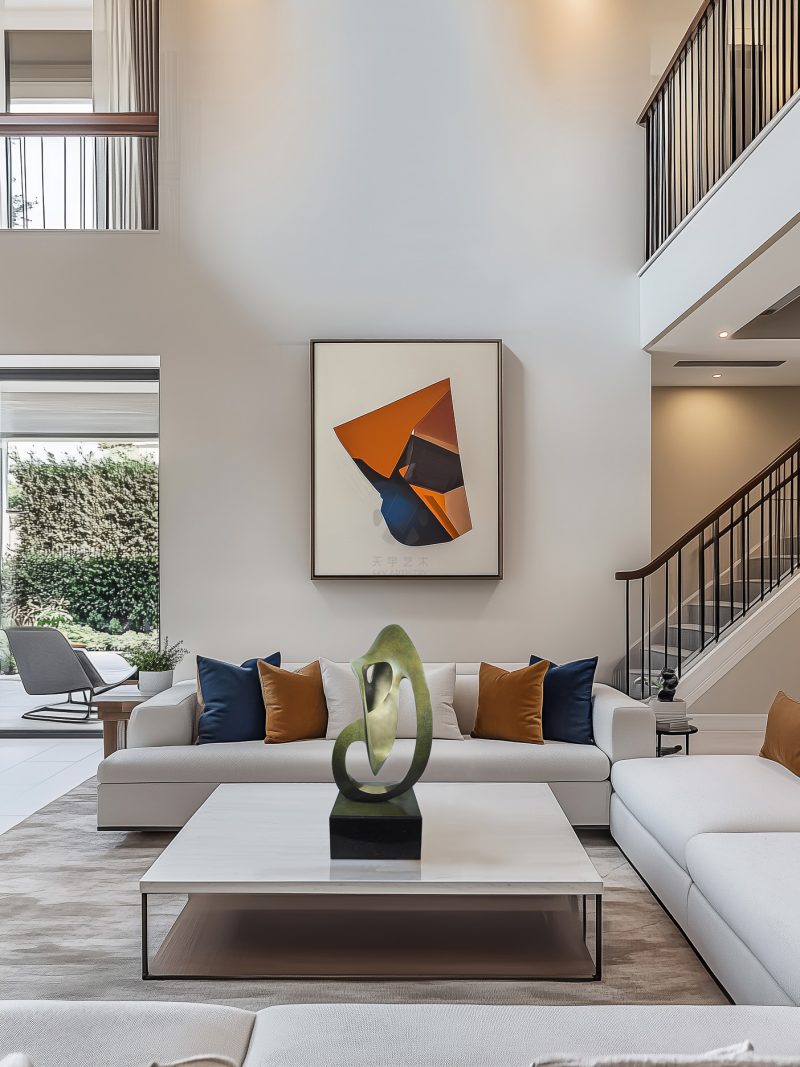 Abstract horse head