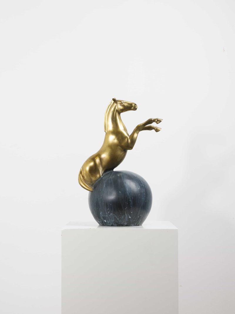 Horses and Round Stones