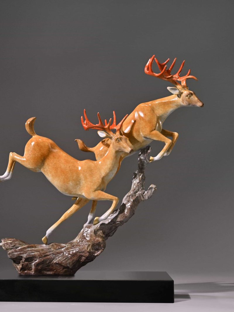 Two reindeer