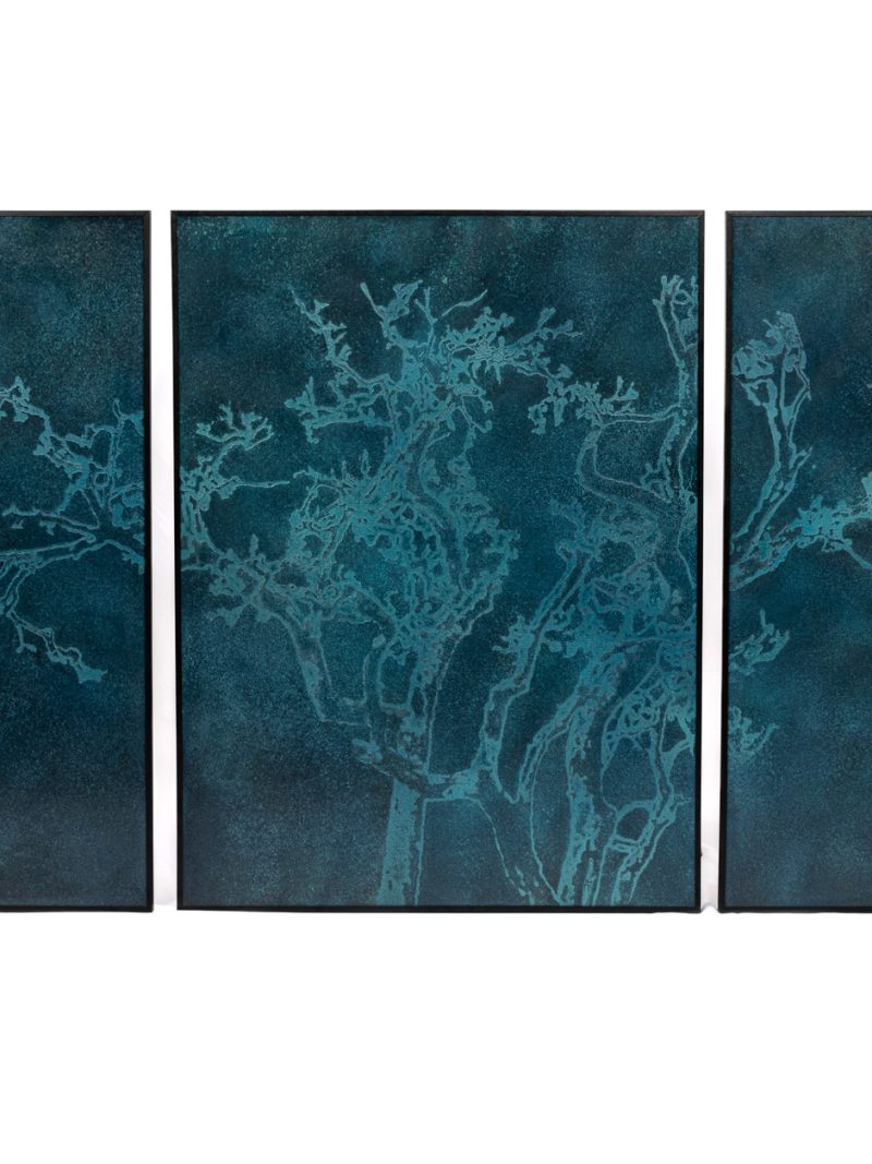 BLUE TREE-TO Van Gogh