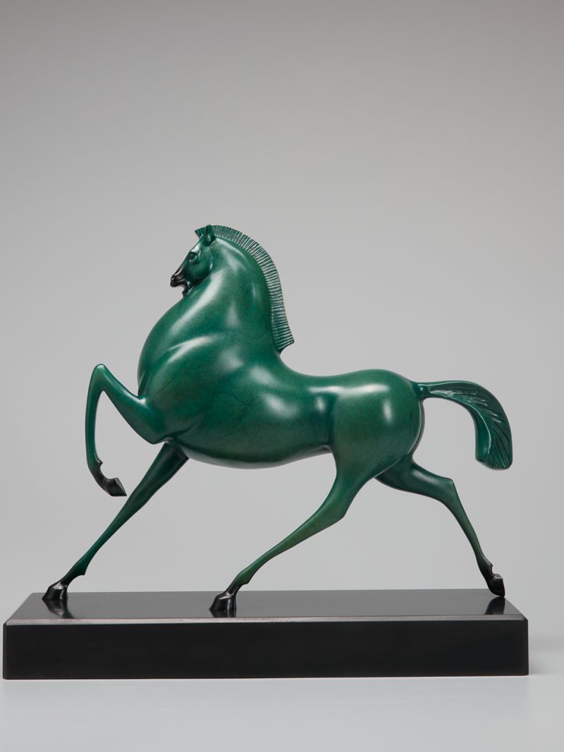The green horse