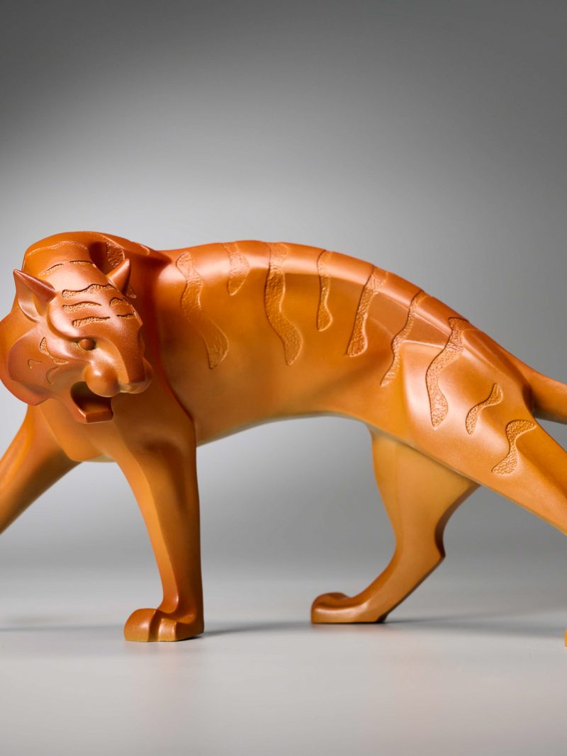 The roaring tiger