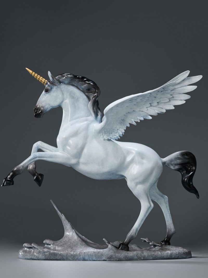 unicorn(black &white)