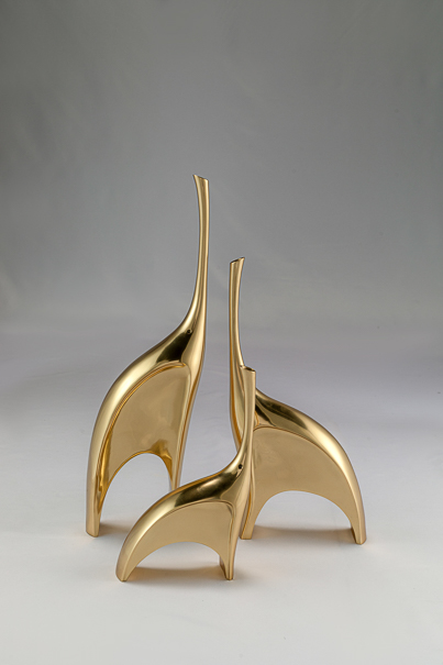 Polished, minimalist elephant