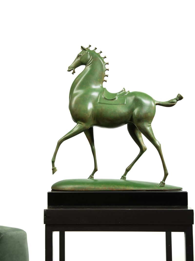 Green, Tang Dynasty horses